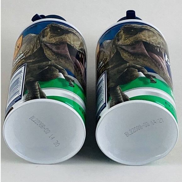 Set 2 Jurassic World Dominion Limited Edition Barbasol Shaving Cream Can T-REX - Picture 5 of 6